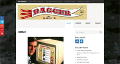 Desktop Screenshot of daggerzine.com